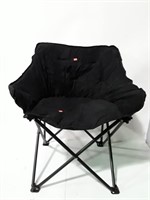 Black Folding Soft Chair