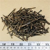 Large Lot Of Square Head Roofing Nails (Antique)