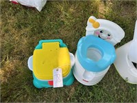 Sesame Street and Fisher Price Potty Chair