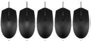 5- Pack  Wired USB Mouse 1000 DPI