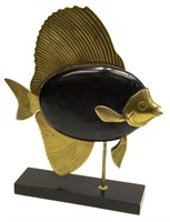 FREDERICK COOPER BRASS ACCENTED FISH