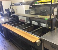 5 Well Electric Steam Table