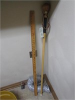 walking stick & kempton grain yardstick