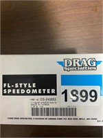 Drag Specialties FL-Style Speeometer