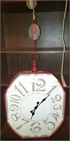 Large Hanging Clock