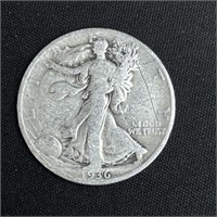 1936-D Walking Liberty Silver Half Dollar