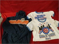 Chicago Bears & Cubs. Jacket(XL), shirts (L)