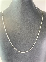 26" Gorgeous Italian Sterling Chain 5 Grams Twt