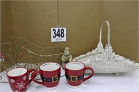 Baskets, Christmas Mugs & Miscellaneous