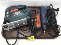 Lot of 3 Corded Power Tools