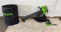 Green Works Power All 24V Cordless Outdoor Vacuum