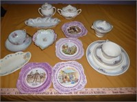 Antique Porcelain Decor & Service Collection