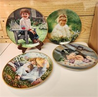 Vintage Collector Plates Lot Knowles, etc