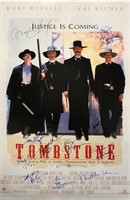 Tombstone Poster Kurt Russell Autograph