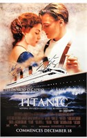 Titanic Poster Autograph