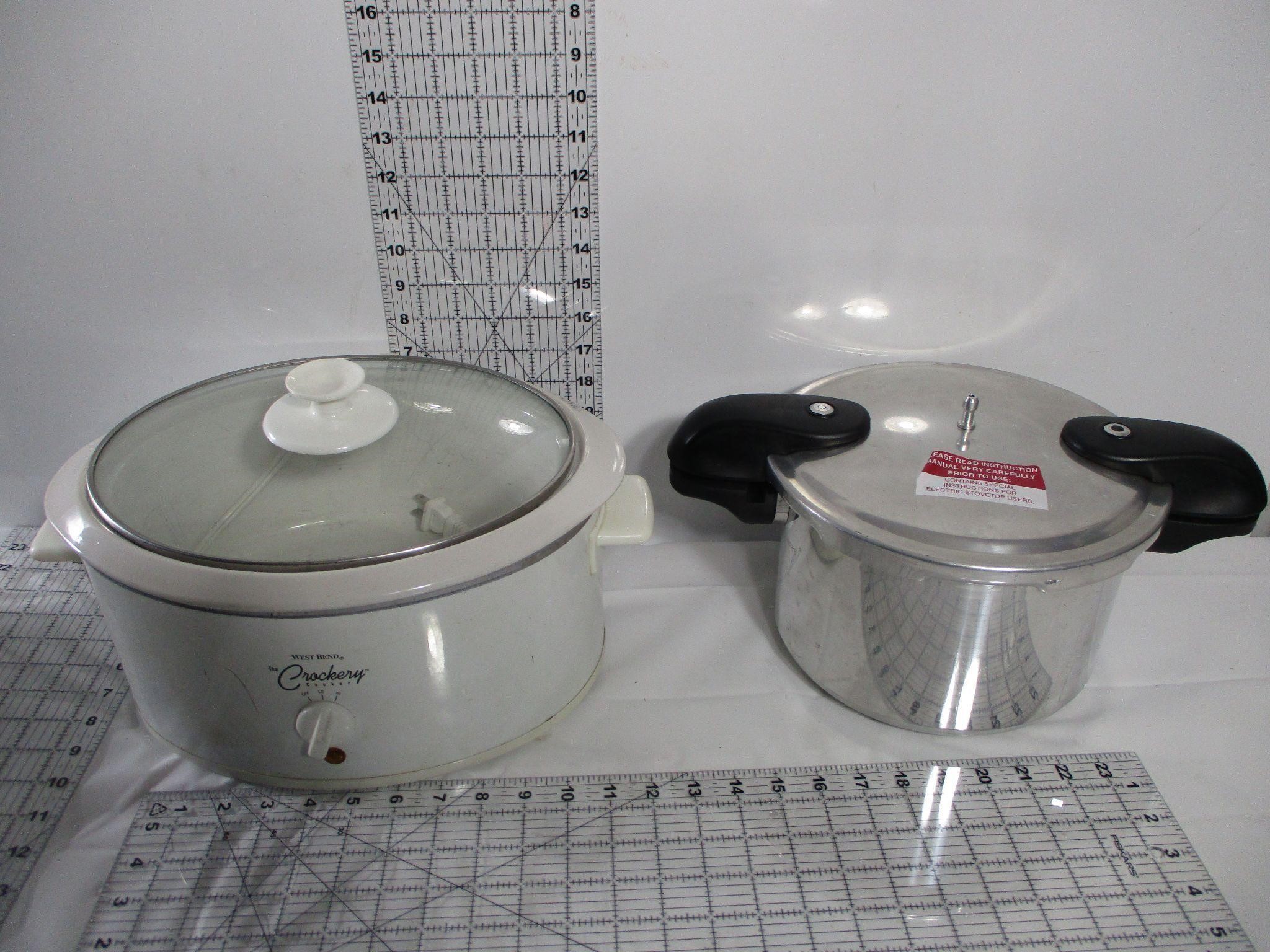 West Bend Crock Pot and Pressure Cooker