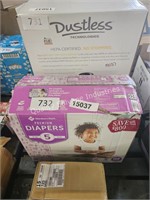 168ct diapers size 5