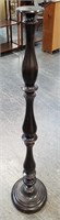 TALL HEAVY CANDLESTICK, ABOUT 3FT TALL