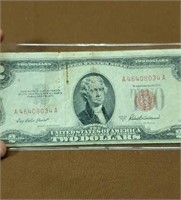 1953 A $2 red seal