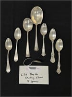 Sterling Silver Spoons - 6.78 troy oz
