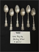 Sterling Silver Spoons - 4.06 troy oz