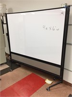 DRY ERASE BOARD, 4' X 6'