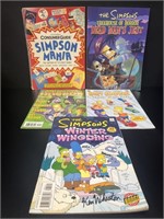 5 The Simpsons Comics Graphic Novels