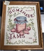 Homemade Jams Cross Stitch