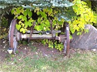 Wooden Wheel Wagon Axle