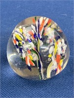 Art Glass Controlled Bubble Paper Weight