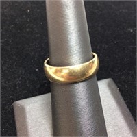 14KT GOLD RING, 5.9g SIZE 6 3/4