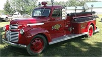 1942 GMC Red Firetruck