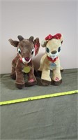 RUDOLPH THE RED-NOSED REINDEER PLUSHIES