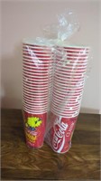 COCA-COLA PROMOTIONAL PAPER CUPS