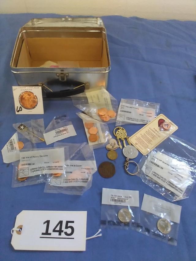 State Quarters Lunchbox, Coins & Tokens