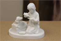 Norman Rockwell Franklin Mint Bisque Figurine