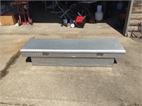 Galvanized truck bed tool box