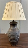 Very Nice Large Handmade Ceramic Table Lamp
