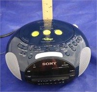 Sony AM/FM/CD Clock Radio