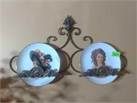 Portrait plates, plate rack and more