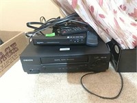 Vcr and DVD player