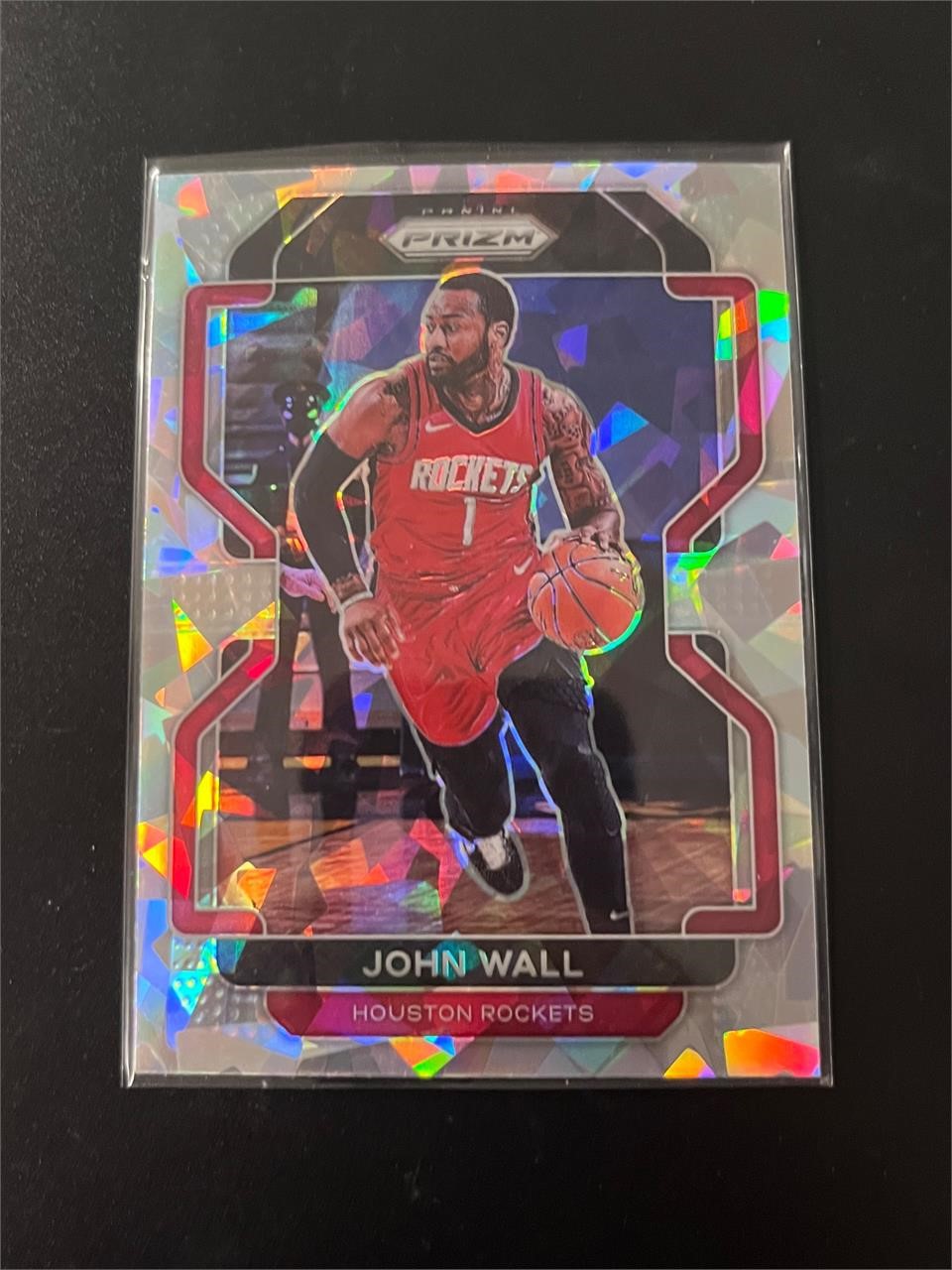 John Wall Silver Prizm Card