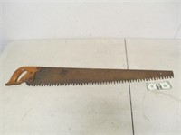 Large Antique/Vintage Hand Saw - 36" Blade