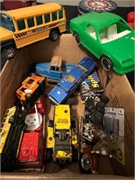 Box of Various Cars -Diecast and Misc-