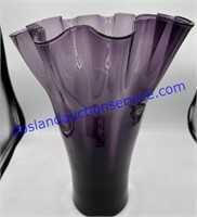 Ruffle Crystal Centerpeice Flower Vase