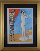 Original in the Manner of Picasso COA