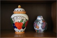 Biscotti Jar & Vase