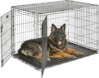 MidWest Homes Double Door Dog Crate 48x30x33