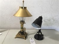 Electric lamp & desk lamp
