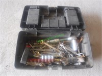 Tool Box- Assorted Wrenches & Sockets